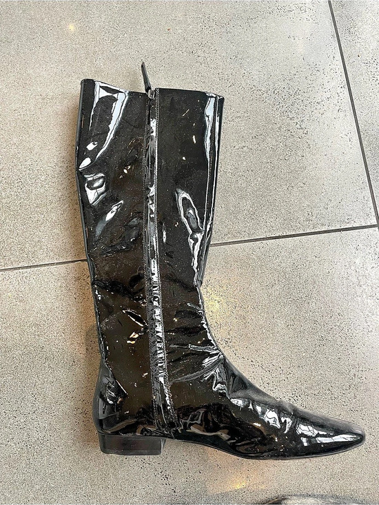 Massimo Dutti Shoes - Women's Black Knee-High Boots